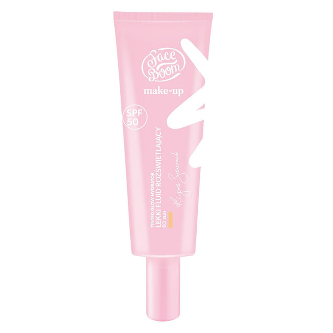Face Boom Tinted Glow Hydrator lekki fluid rozświetlający