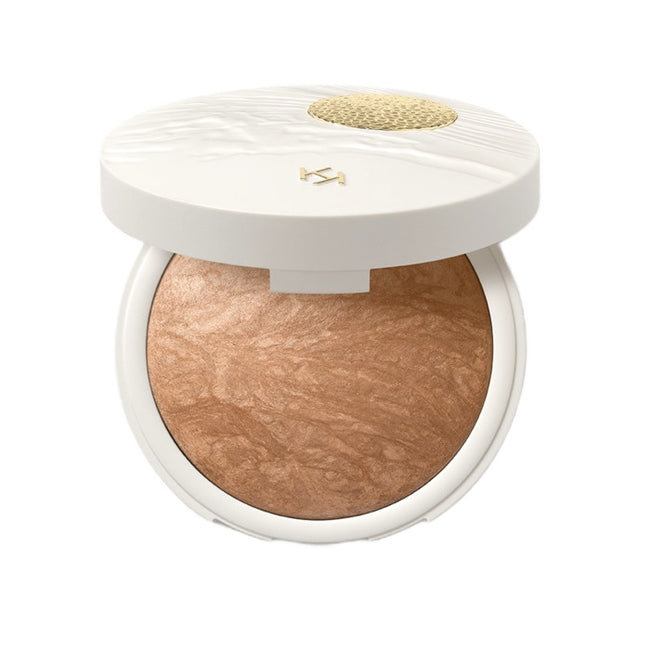 KIKO Milano Gold Reflections Sunkissed Baked Bronzer wypiekany bronzer do twarzy