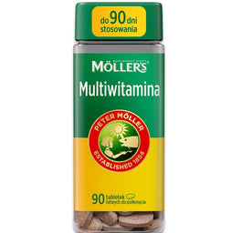 Möller's Multiwitamina suplement diety 90 tabletek