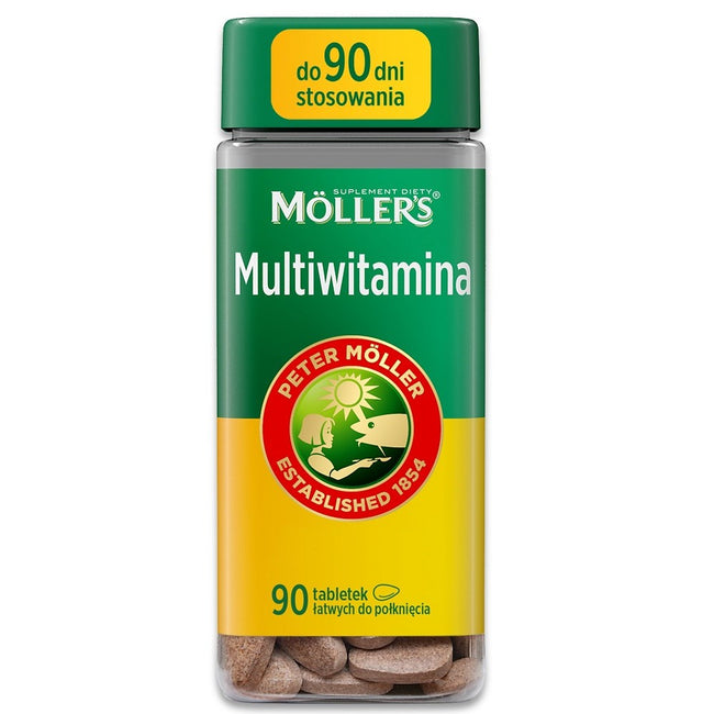 Möller's Multiwitamina suplement diety 90 tabletek