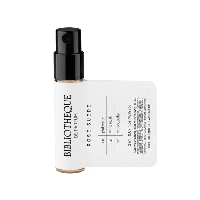 Bibliotheque de Parfum Rose Suede woda perfumowana spray próbka 2ml