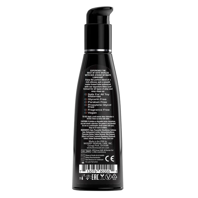 Wicked Hybrid Blended Intimate Lubricant lubrykant na bazie silikonu i wody 120ml