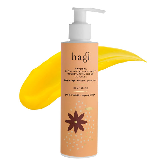Hagi Probiotyczny jogurt do ciała Korzenna Pomarańcza 200ml