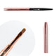 Excellent PRO Master Brush pędzelek do żelu Owal #4 Pink & Black