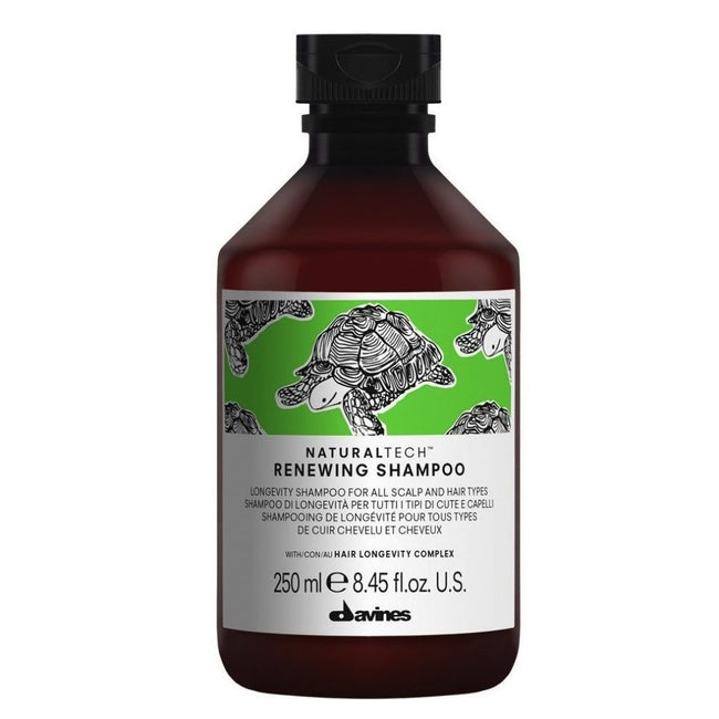 Davines Naturaltech Renewing Shampoo przeciwstarzeniowy szampon do codziennej pielęgnacji włosów i skóry głowy 250ml