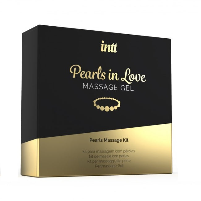 INTT Pearls in Love zestaw żel do masażu 15ml + naszyjnik z pereł