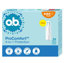 O.B. ProComfort™ Super tampony 54szt.
