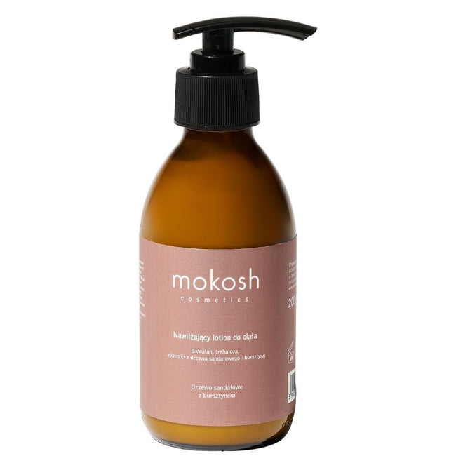 Mokosh Nawilżający lotion do ciała Drzewo sandałowe z bursztynem 200ml