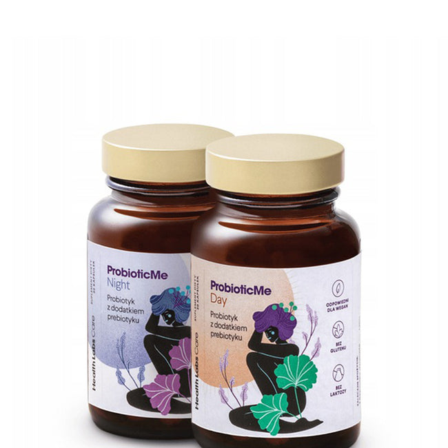 HealthLabs ProbioticMe Day+Night priobiotyk w formule dwuskładnikowej 60 kapsułek