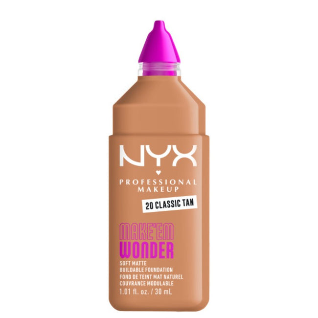 NYX Professional MakeUp Make'Em Wonder podkład do twarzy z długotrwałym kryciem 30ml