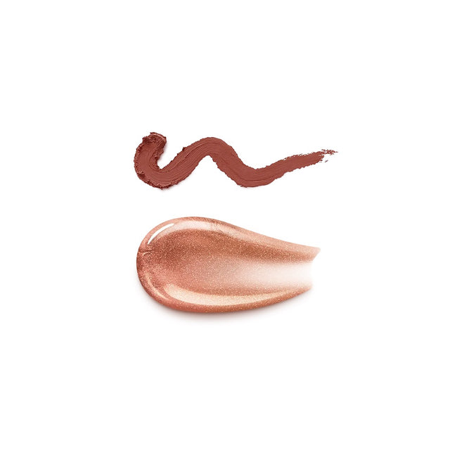 KIKO Milano Holiday Wonderlights Gloss Me Up Lips Gift Set zestaw upominkowy do makijażu ust 02 Stylish Hazelnut