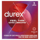 Durex Feel Thin Extra Lubricated prezerwatywy ultracienkie 3szt