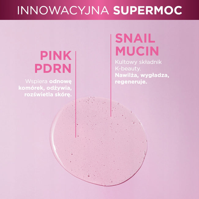 Eveline Cosmetics Pink Snail wygładzająca esencja do pielęgnacji twarzy 100ml