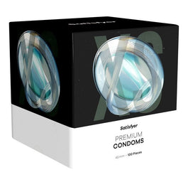 Satisfyer Premium Condoms prezerwatywy lateksowe 45mm 100szt.
