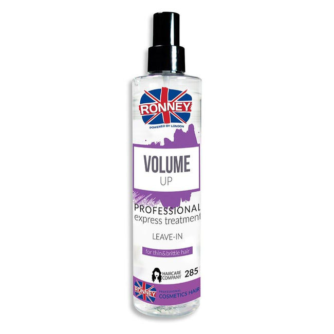 Ronney Professional Volume Up For Thin&Brittle Hair spray zwiększający objętość włosów cienkich 285ml