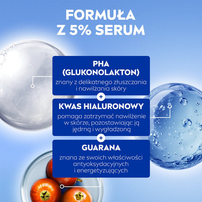 Nivea Luminous630® Skin Glow płyn micelarny z 5% serum 400ml