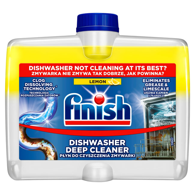 Finish Lemon płyn do czyszczenia zmywarki 250ml