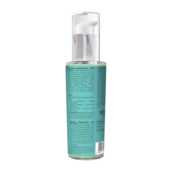 BIOVAX Glamour Ultra Green For Brunettes serum do włosów na noc dla brunetek 100ml