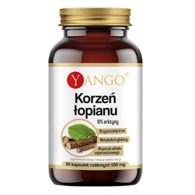 Yango Korzeń łopianu suplement diety 90 kapsułek