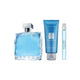 Azzaro Chrome zestaw woda toaletowa spray 100ml + miniatura wody toaletowej 10ml + żel pod prysznic 75ml