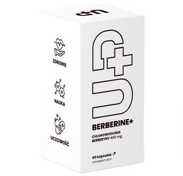 UP Health Pharma Berberine+ UP berberyna suplement diety 60 kapsułek