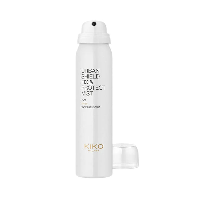 KIKO Milano Urban Shield Fix & Protect Mist SPF50 baza pod makijaż i spray utrwalający makijaż 70ml