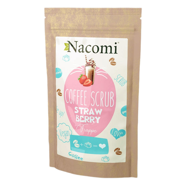 Nacomi Coffee Scrub peeling kawowy Truskawka 200g