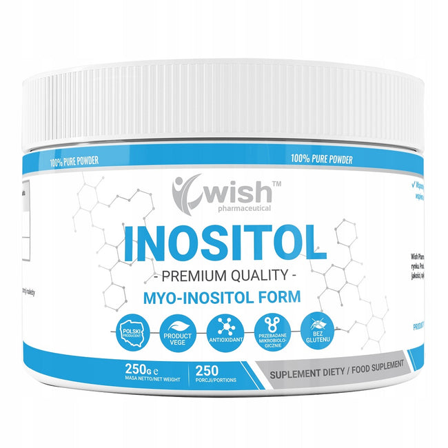 WISH Pharmaceutical Inositol suplement diety w proszku 250g