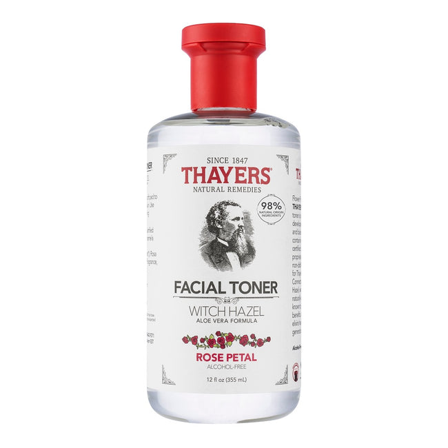 Thayers Różany bezalkoholowy tonik do twarzy z aloesem i oczarem wirginijskim 355ml