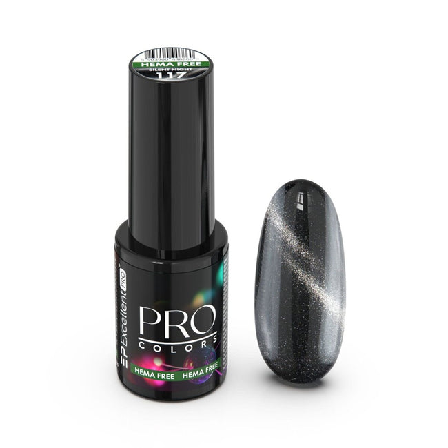 Excellent PRO Pro Colors Hema Free CatEye lakier hybrydowy