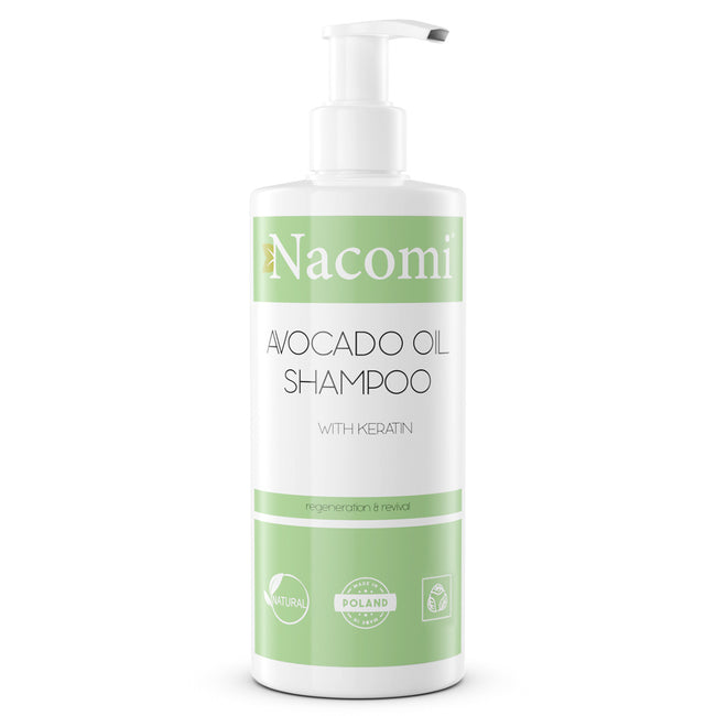Nacomi Szampon do włosów z olejem avocado 250ml