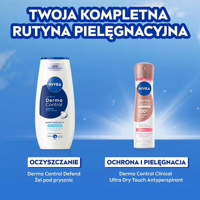 Nivea Derma Control Clinical Ultra Dry Touch antyperspirant spray 150ml