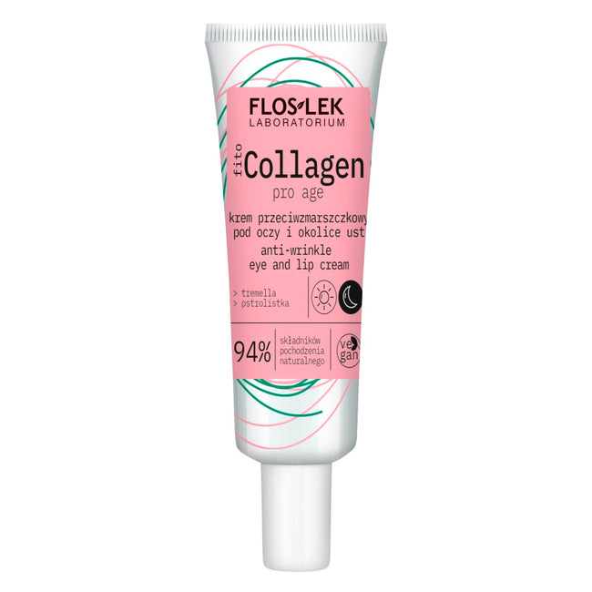 Floslek fitoCollagen Pro Age krem przeciwzmarszczkowy pod oczy i okolice ust 30ml