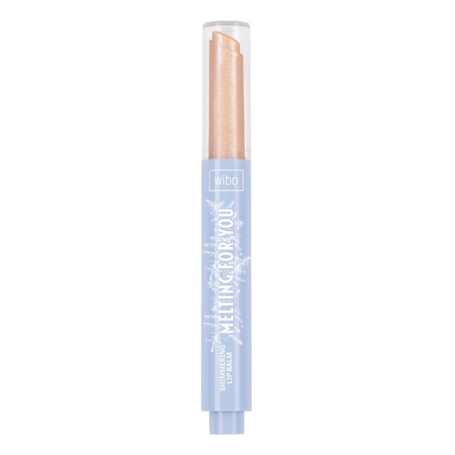 Wibo Melting For You Shimmering Lip Balm brokatowy balsam do ust z efektem chłodzącym