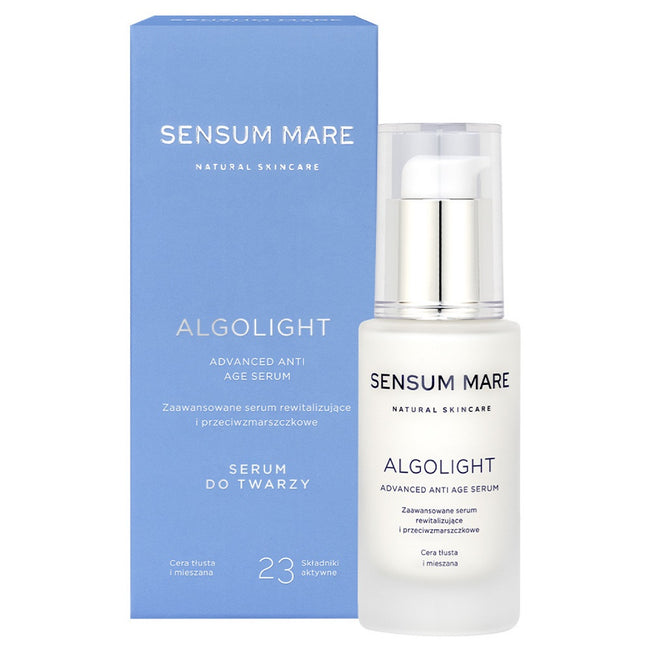 Sensum Mare Algolight zaawansowane serum rewitalizujące i przeciwzmarszczkowe cera mieszana i tłusta 35ml