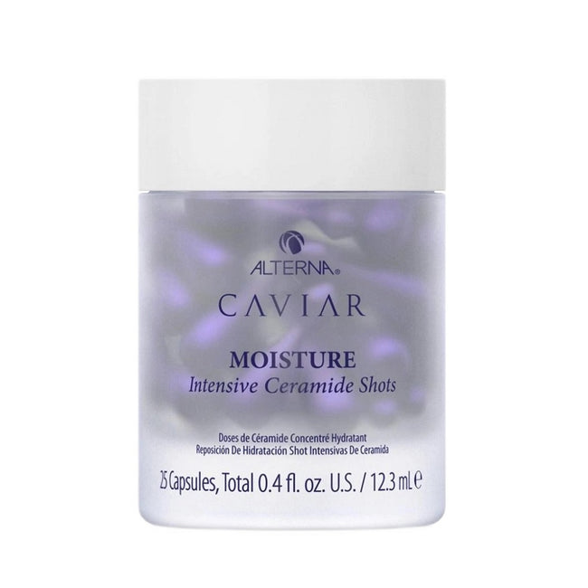 Alterna Caviar Moisture Intensive Ceramide Shots koncentrat silnie regenerujący włosy 25 kapsułek