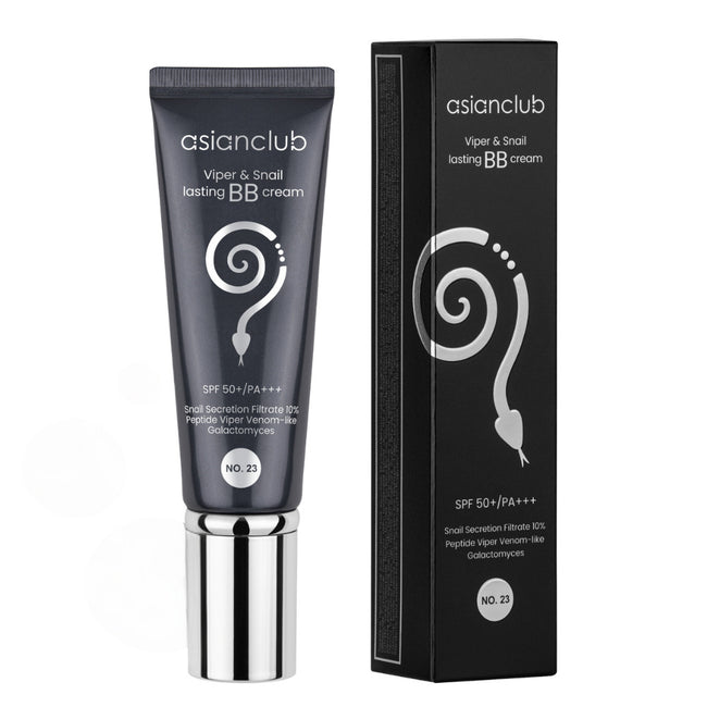 AsianClub Viper & Snail Lasting BB Cream SPF50+/PA+++ wielofunkcyjny krem BB