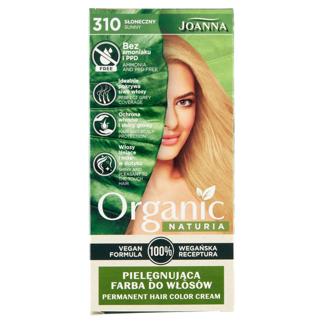 Joanna Naturia Organic pielęgnująca farba do włosów