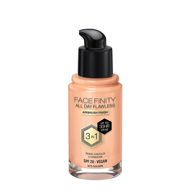 Max Factor Facefinity All Day Flawless 3w1 kryjący podkład w płynie