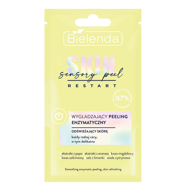 Bielenda Skin Restart Sensory Peel wygładzający peeling enzymatyczny 8g