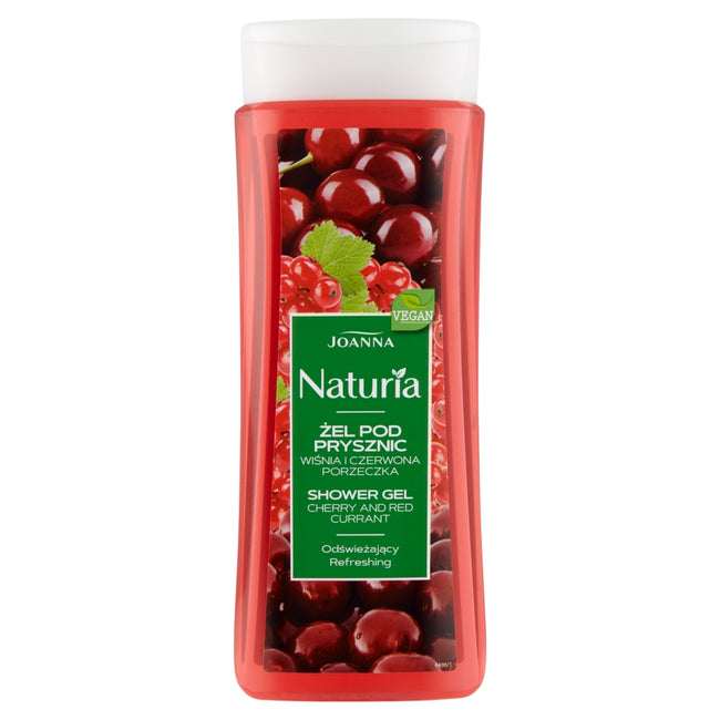 Joanna Naturia żel pod prysznic wiśnia i czerwona porzeczka 300ml