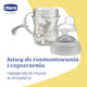 Chicco Transition Cup pierwszy kubek treningowy z miękkim ustnikiem 4m+ Szary 200ml