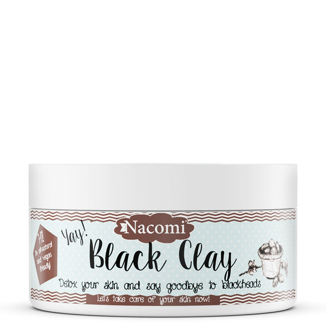 Nacomi Czarna glinka oczyszczająca 90g
