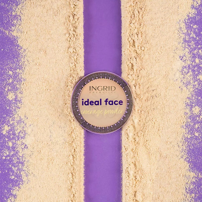 Ingrid Ideal Face puder prasowany z kwasem hialuronowym