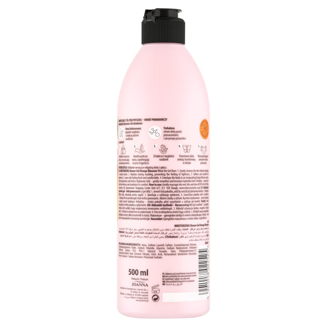Joanna Bomba Kwiatowa nawilżający żel pod prysznic kwiat pomarańczy 500ml