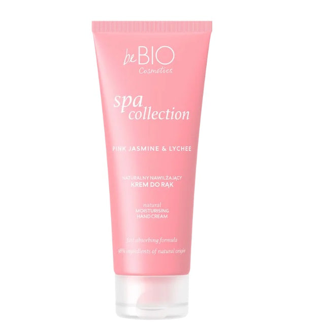 BeBio Ewa Chodakowska SPA Collection naturalny nawilżający krem do rąk Pink Jasmine & Lychee 50ml