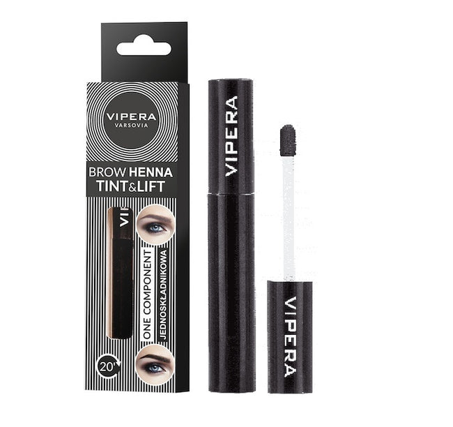 Vipera Henna TINT&LIFT jednoskładnikowa henna do brwi
