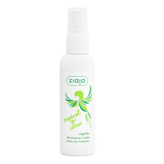 Ziaja Mgiełka do twarzy i ciała tropical&citrus 90ml