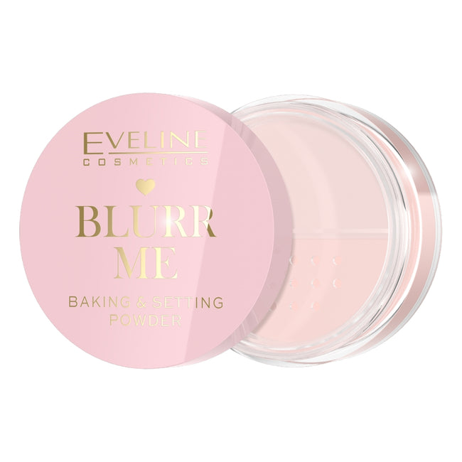 Eveline Cosmetics Blurr Me puder utrwalający z technologią soft focus