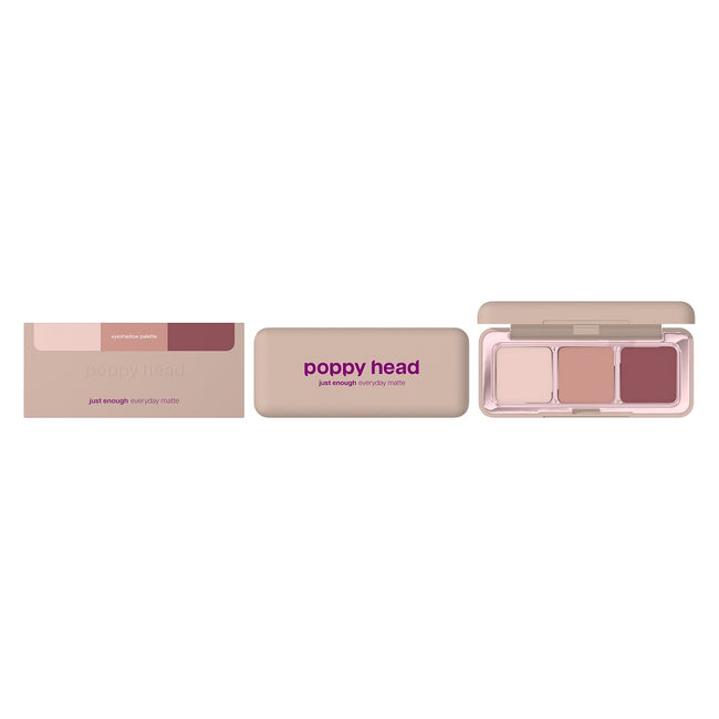 Poppy Head Just Enough Everyday Matte paleta cieni do powiek